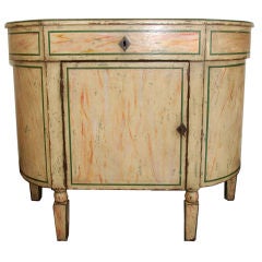Italian painted credenza
