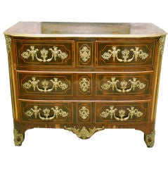 Regence Kingwood parquetry commode