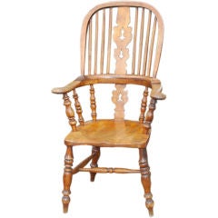 Antique English oak chairs