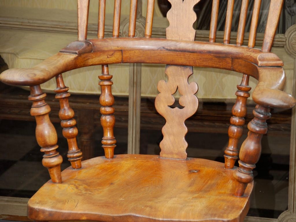 English oak chairs