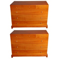 2 chests made by Albert of Shelbyville, Indiana