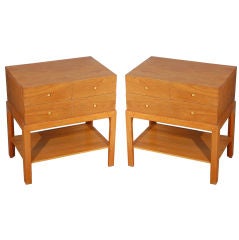 albert furniture company shelbyville indiana Two bedside tables made by Albert of Shelbyville, Indiana