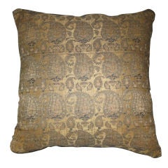 Pair of 19th Century Persian Silk Pillows