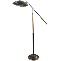 Mid Century Swivel Standing Floor Lamp in The Style of Stilnovo