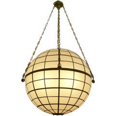 Oversized Sirmos "Magellan" Globe Light Fixture