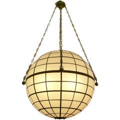 Oversized Sirmos "Magellan" Globe Light Fixture