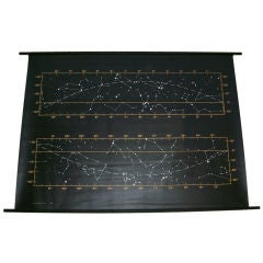 Mid-Century German School Constellation Chart