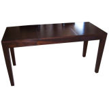 A Simple Deco Style Desk/Vanity in Rich Mahogany