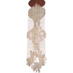 Fun Light Fixture in the Style of Verner Panton