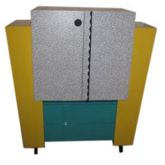 Memphis Style Oversized Cabinet With Drawers