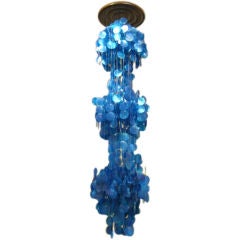 Fun Light Fixture in the Style of Verner Panton