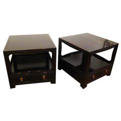 Pair of Baker End Tables / Night Stands Vintage Pair of Baker End Tables / Night Stands