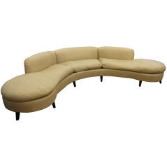 Semicirclular Sofa in the Manner of Vladimir Kagan