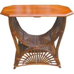 STICK WICKER TABLE