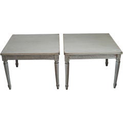 Pair of Gustavian Style Coffee Tables