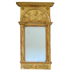 Empire Mirror with Linküping Hallmark