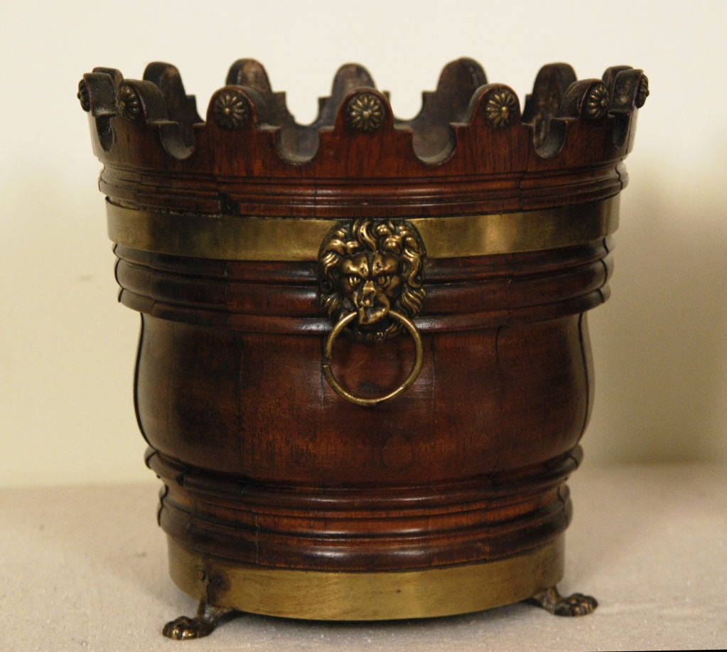 A Fine Pair of Regency Cache Pots