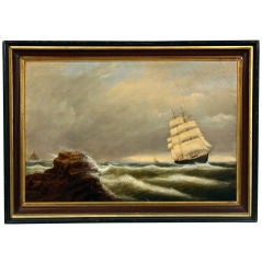“Land’s End, Coast of England” by Clement Drew 1 of a Pair