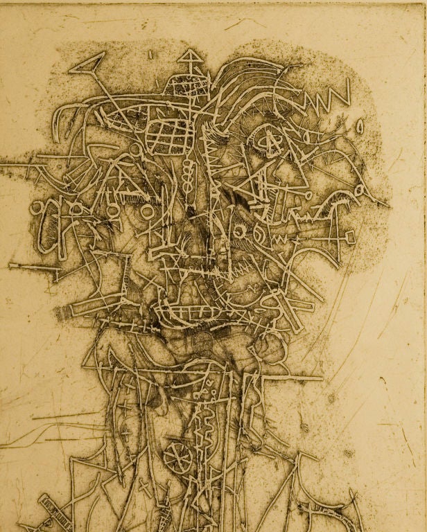 "Monsieur A"  Print by Sergio Gonzalez-Tornero