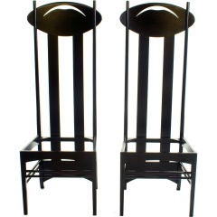 Pair of Cassina "Argyle" MacIntosh Chairs