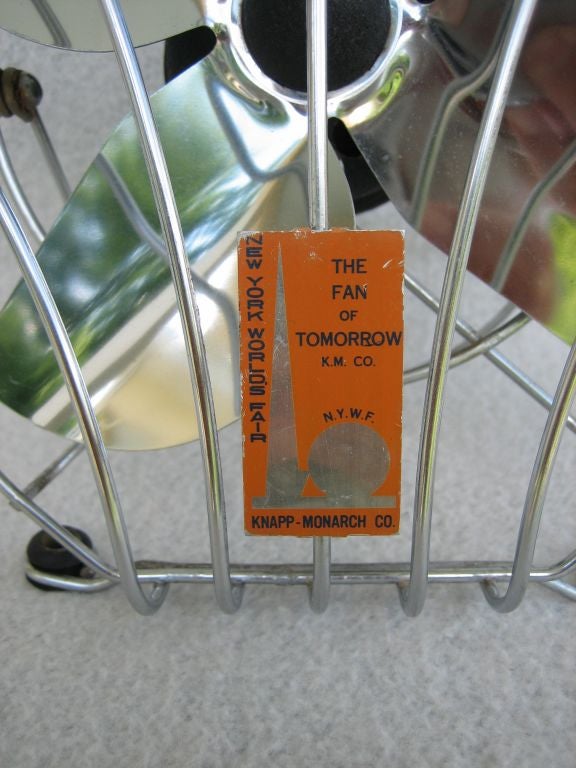 Rare 1939 New York Worlds Fair Fan