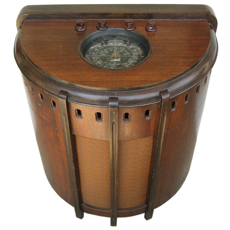 1938 Zenith 6S238 Wooden Chair side Radio