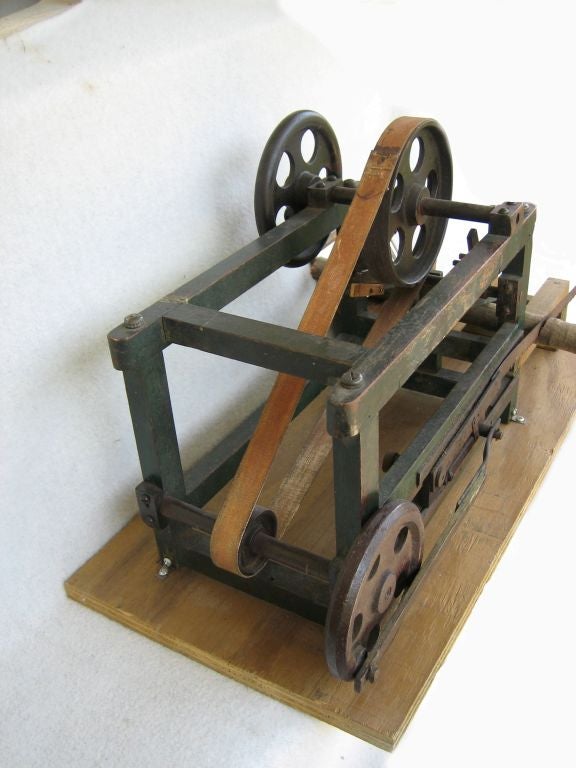 American 19th  Century or early 20th Century  Drag Saw Salesman Sample