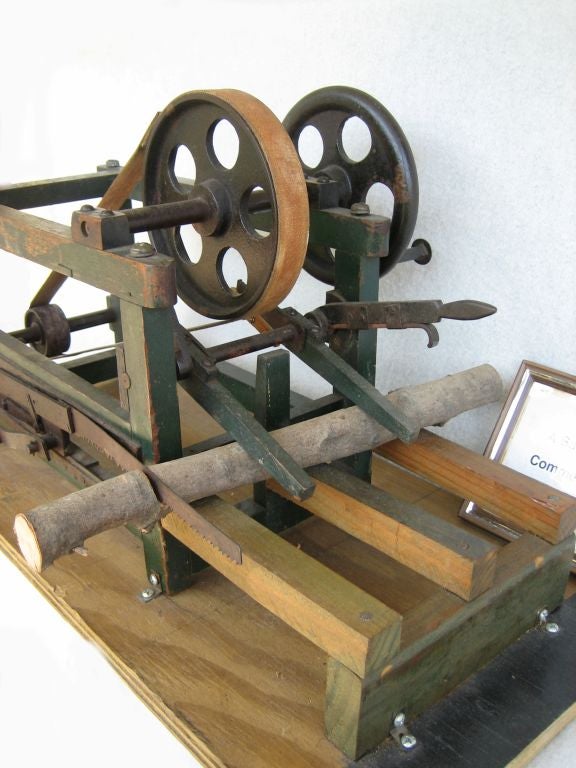 19th Century 19th  Century or early 20th Century  Drag Saw Salesman Sample