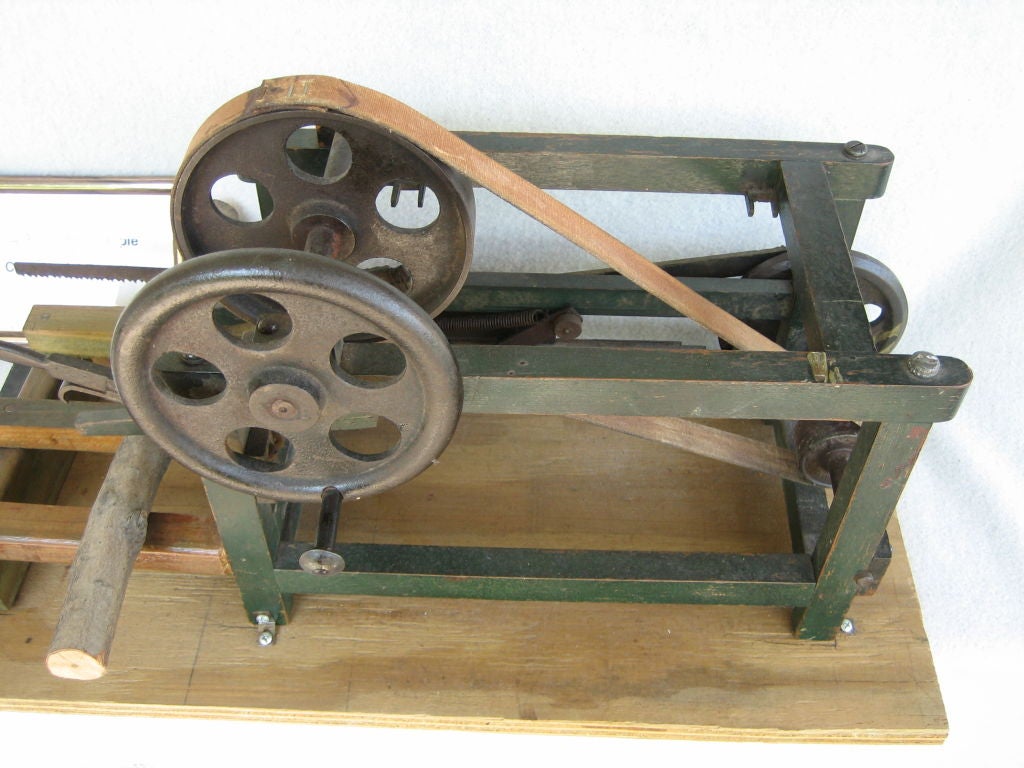 19th  Century or early 20th Century  Drag Saw Salesman Sample 1