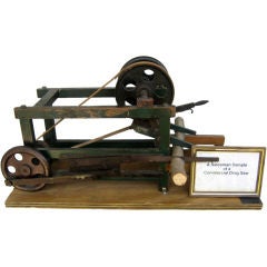 19th Century or early 20th Century Drag Saw Salesman Sample
