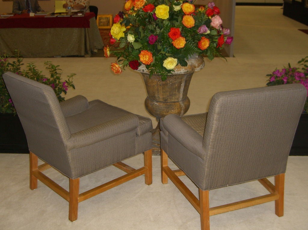 Pr 1940's  Hollywood Regency style chairs probably Modern Age