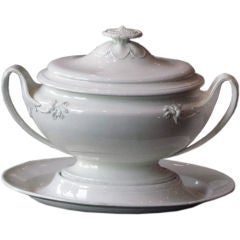 Mid 19th C Three Piece Tureen Set