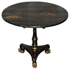 Tilt Top Pedestal Table