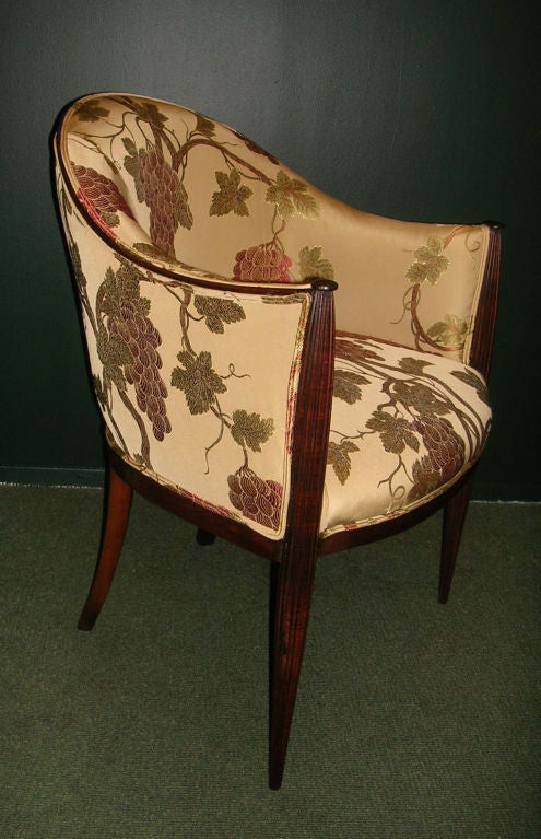 Pair of French Art Deco Armchairs