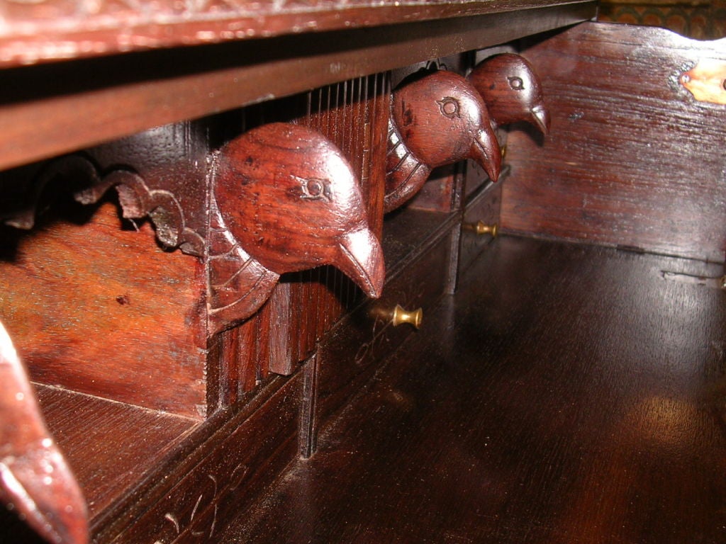 19th Century Anglo-Indian Chest of Drawers / Secretaire 1