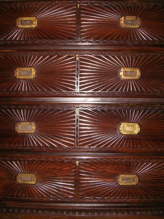 19th Century Anglo-Indian Chest of Drawers / Secretaire 3