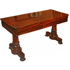 English Regency Library /Center Table.