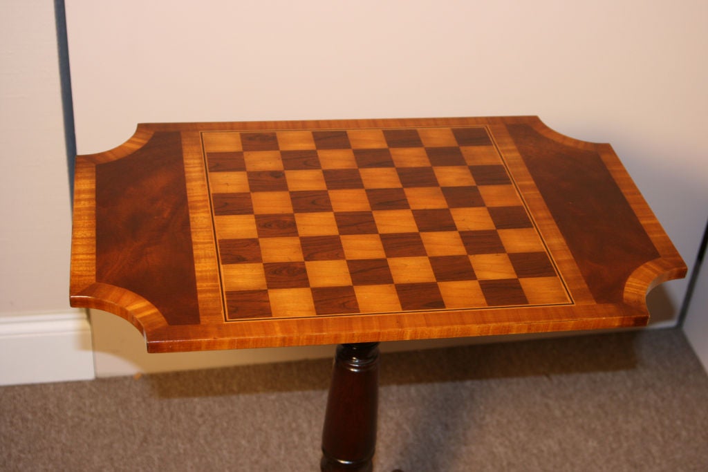 Regency style Chess Table