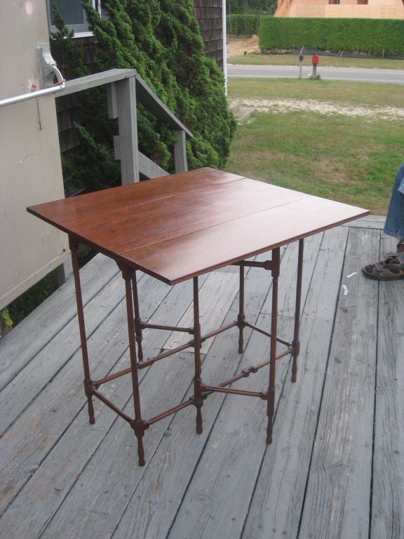 19th Century A George III Mahagany Spider  Gateleg Table