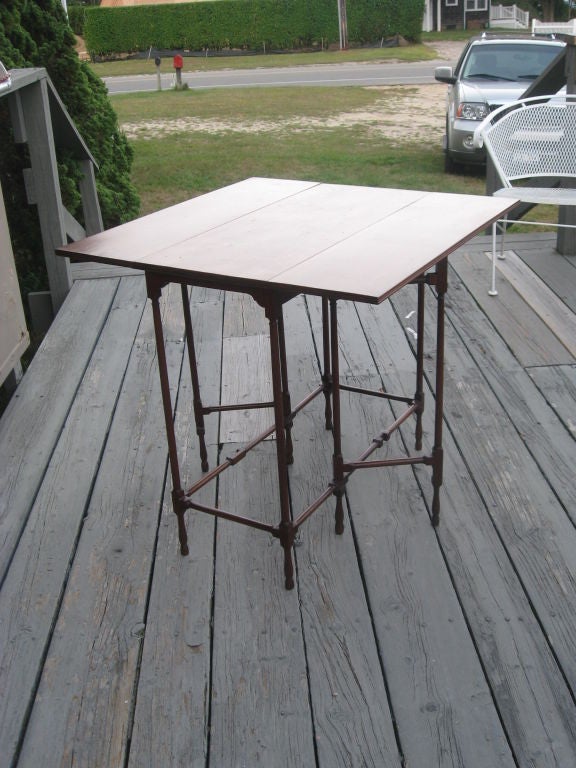 A George III Mahogany Spider Gateleg Table