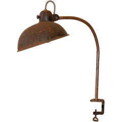 Bauhaus Style Clamp Task Lamp