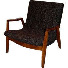 Milo Baughman Scoop Chair