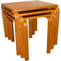 Alvar Aalto Stacking Tables