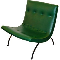 Milo Baughman Lounge Scoop Chair