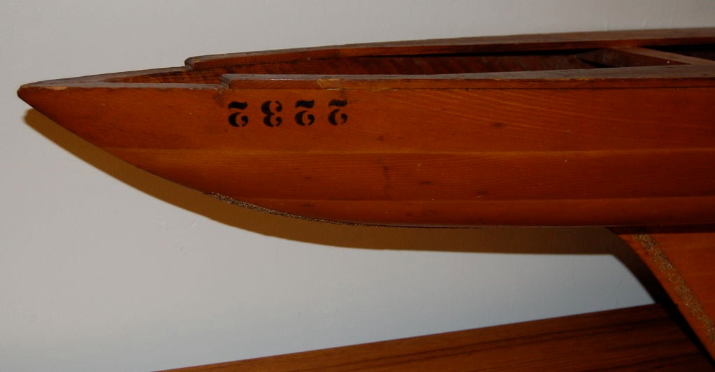 Vintage Model Boat Hull