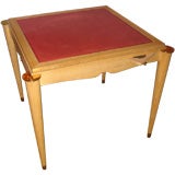 French Art-Deco Card Table