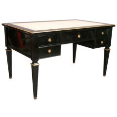Louis XVI Style Ebonized Desk