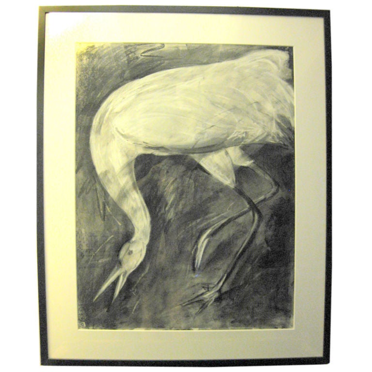 A Very Large Drawing Of A Bird