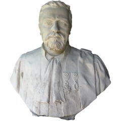 Plaster Bust Of A French General