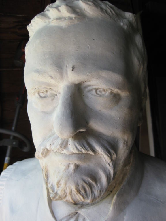 Plaster Bust Of A French General